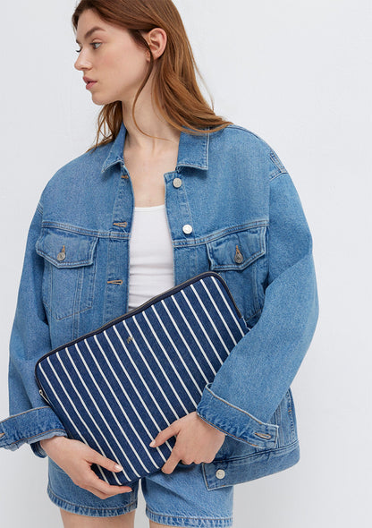 Navy Laptop Bag