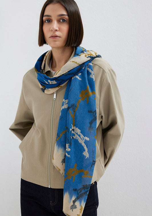 Navy Shawl
