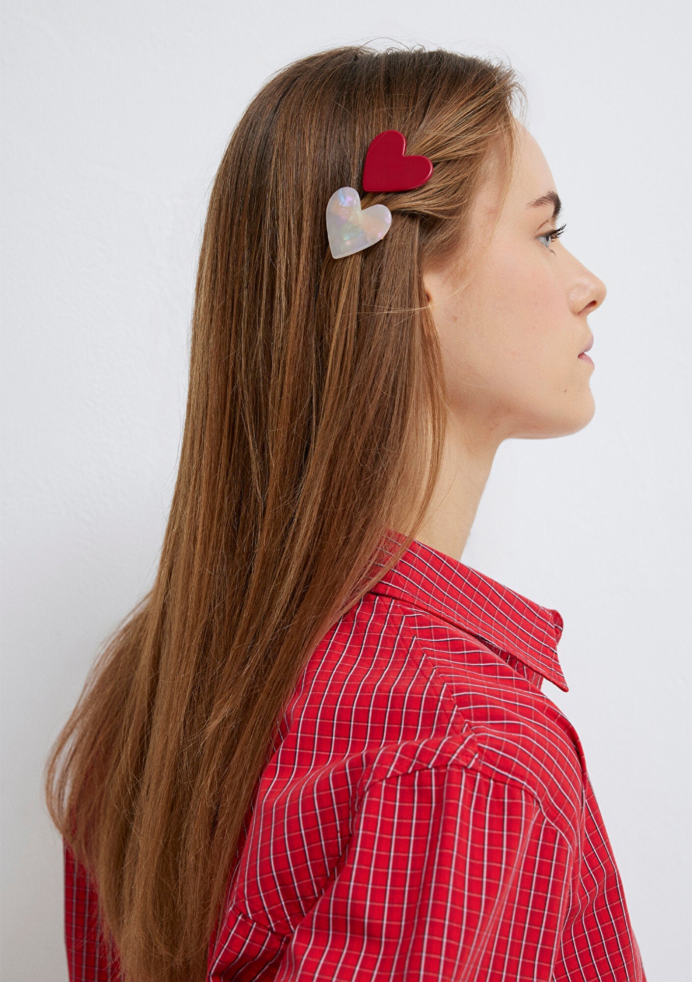 Red Hair Clip