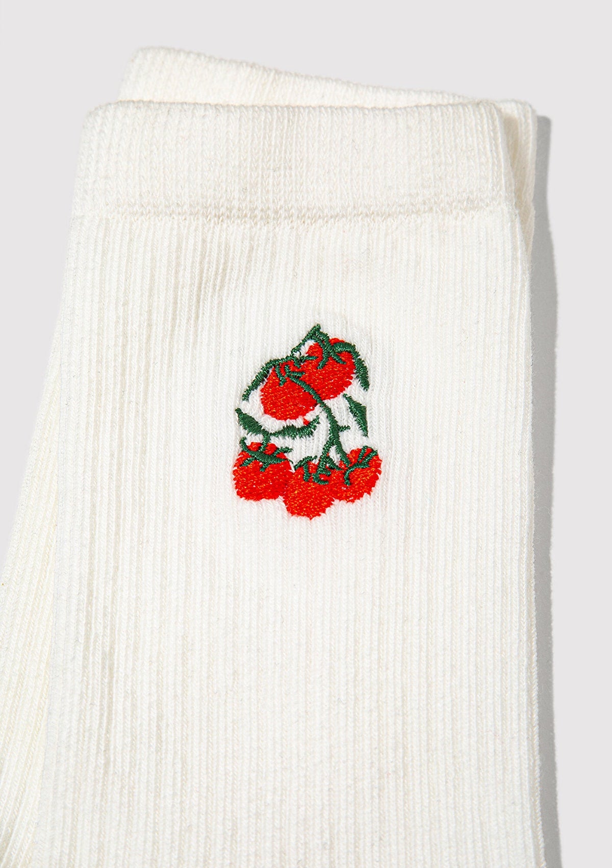 White Socket Socks