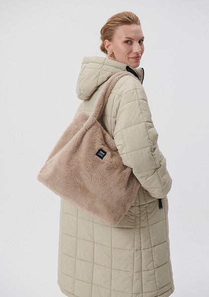 Beige Shopper