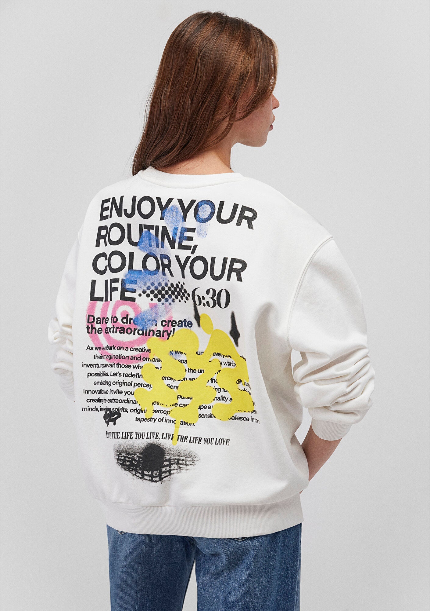 White Sweatshirt