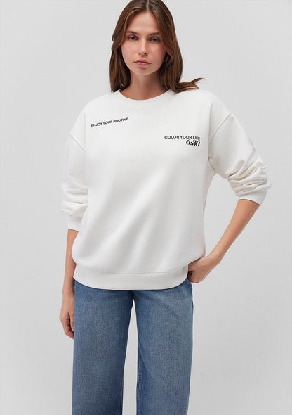 White Sweatshirt