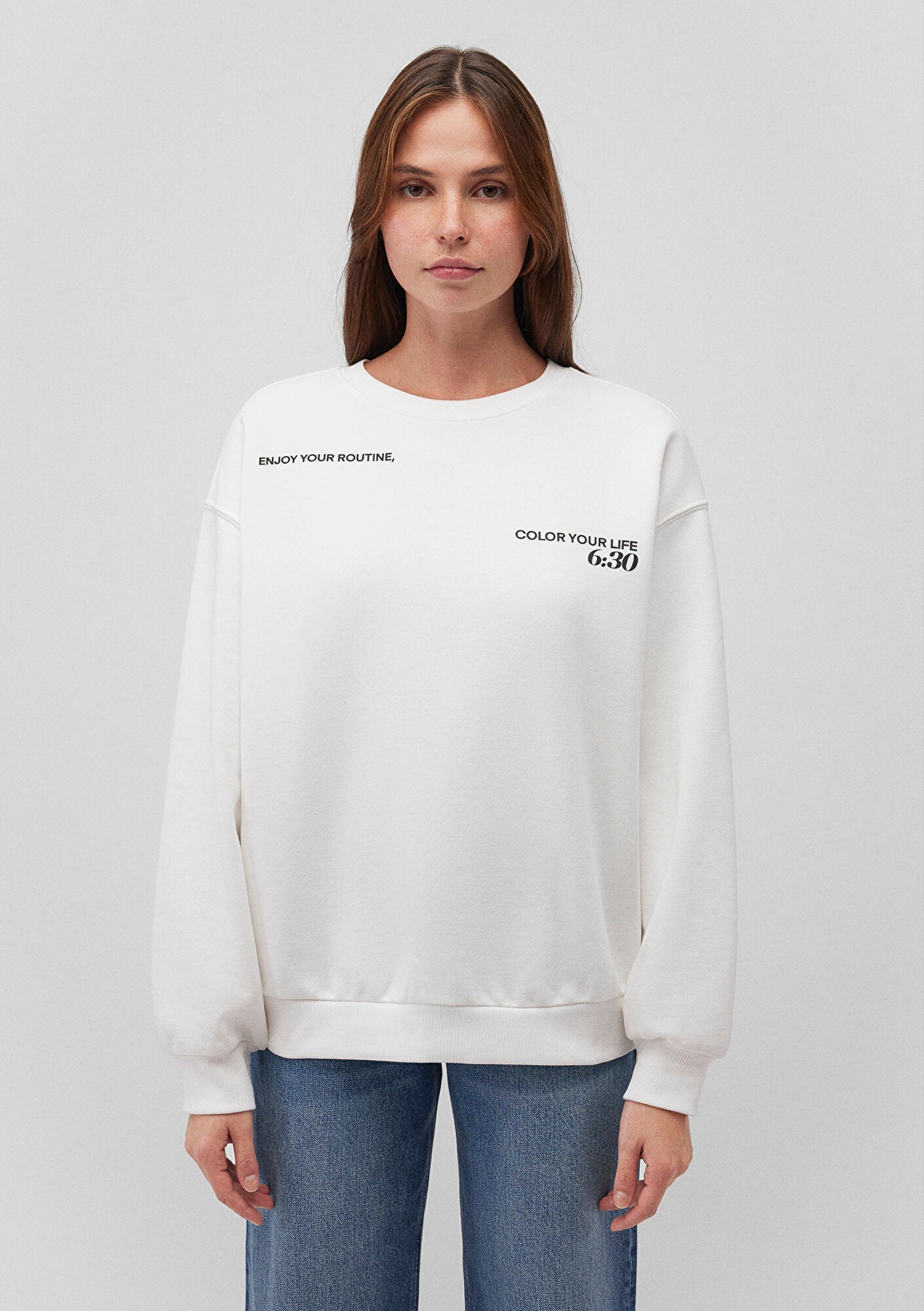 White Sweatshirt