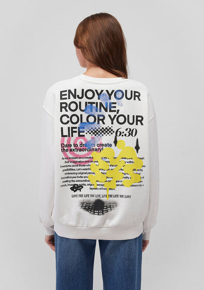 White Sweatshirt