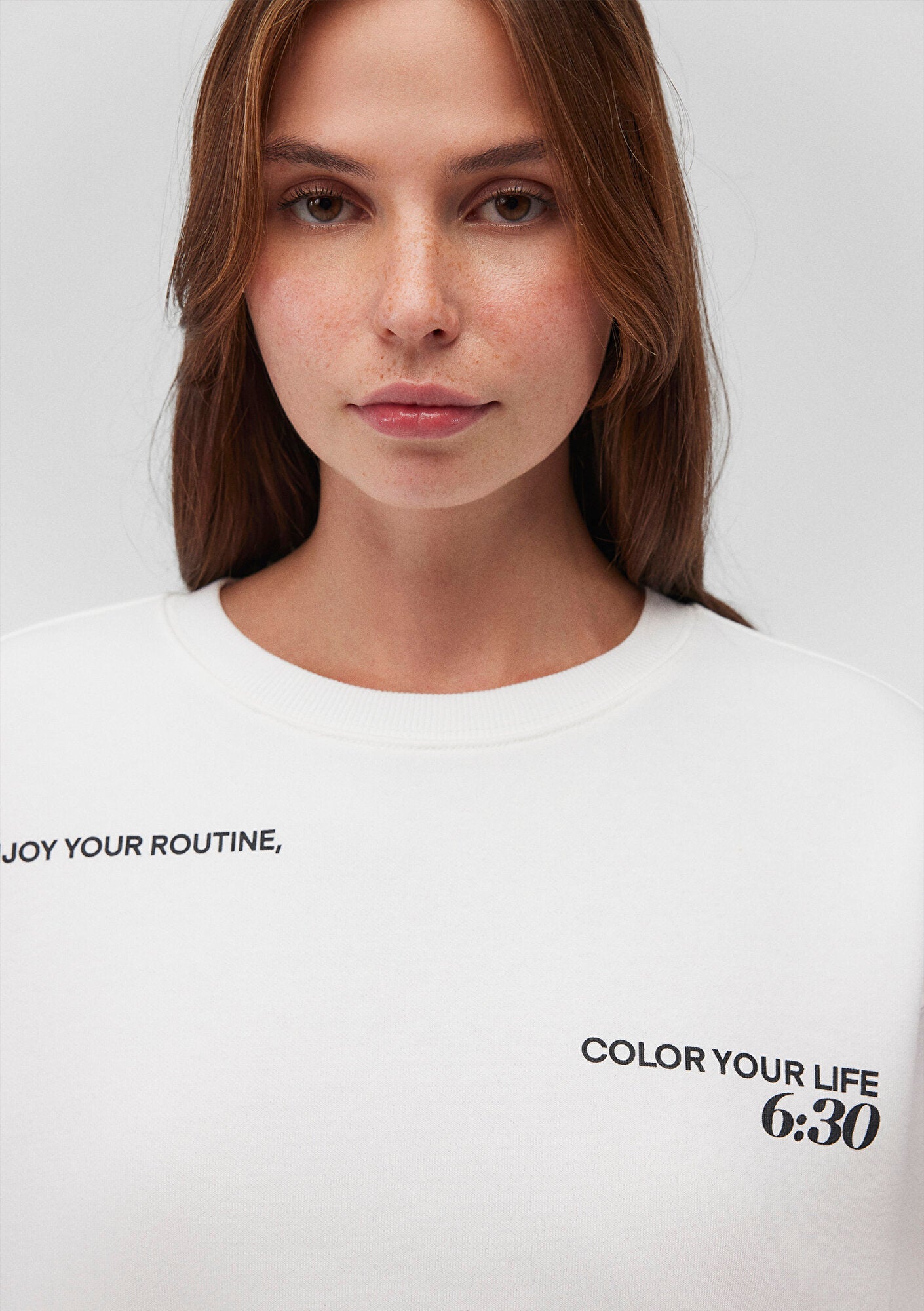 White Sweatshirt