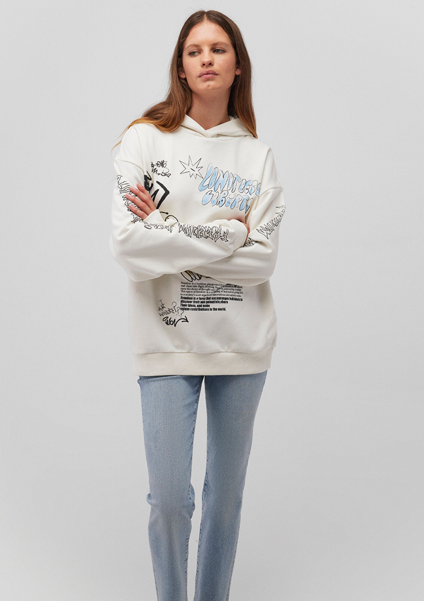 White Sweatshirt