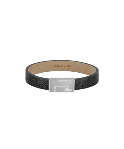 Lacoste Men Leather Bracelet Monogram Leather - 2040185S