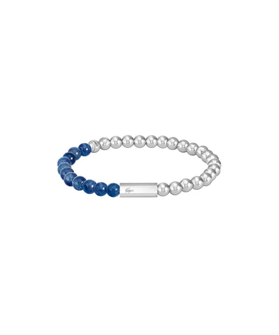 Lacoste Men Lapis & Ss Metal Beads Brac Scottie - 2040246