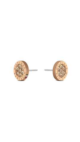 Tommy Hilfiger Women Stud Earrings Crystal - 2780567