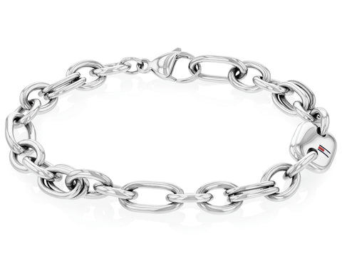 Tommy Hilfiger Women Link Bracelets Contrast Link Chain - 2780789