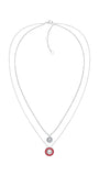 Tommy Hilfiger Women Pendant With Chain Layered Enamel - 2780803