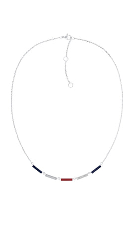 Tommy Hilfiger Women Pendant Necklaces Layered Enamel - 2780804