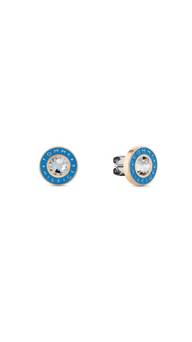 Tommy Hilfiger Women Stud Earrings Layered Enamel - 2780810