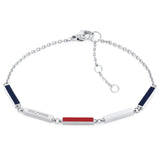 Tommy Hilfiger Women Chain Bracelets Layered Enamel - 2780812