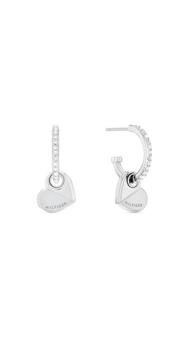 Tommy Hilfiger Women Hoop Earrings Ss24 Love - 2780882