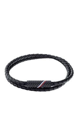 Tommy Hilfiger Men Rope Bracelets 2.0 Double Wrap Braid - 2790469