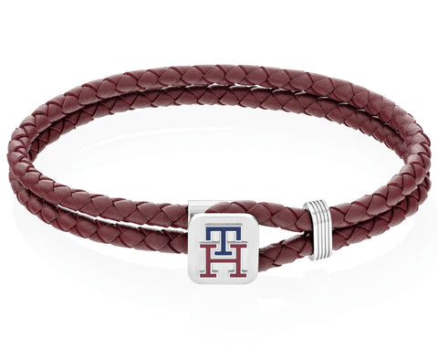 Tommy Hilfiger Men Leather Bracelet Monogram Leather - 2790533