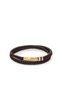 Tommy Hilfiger Men Leather Bracelet Ss24 Double - 2790551