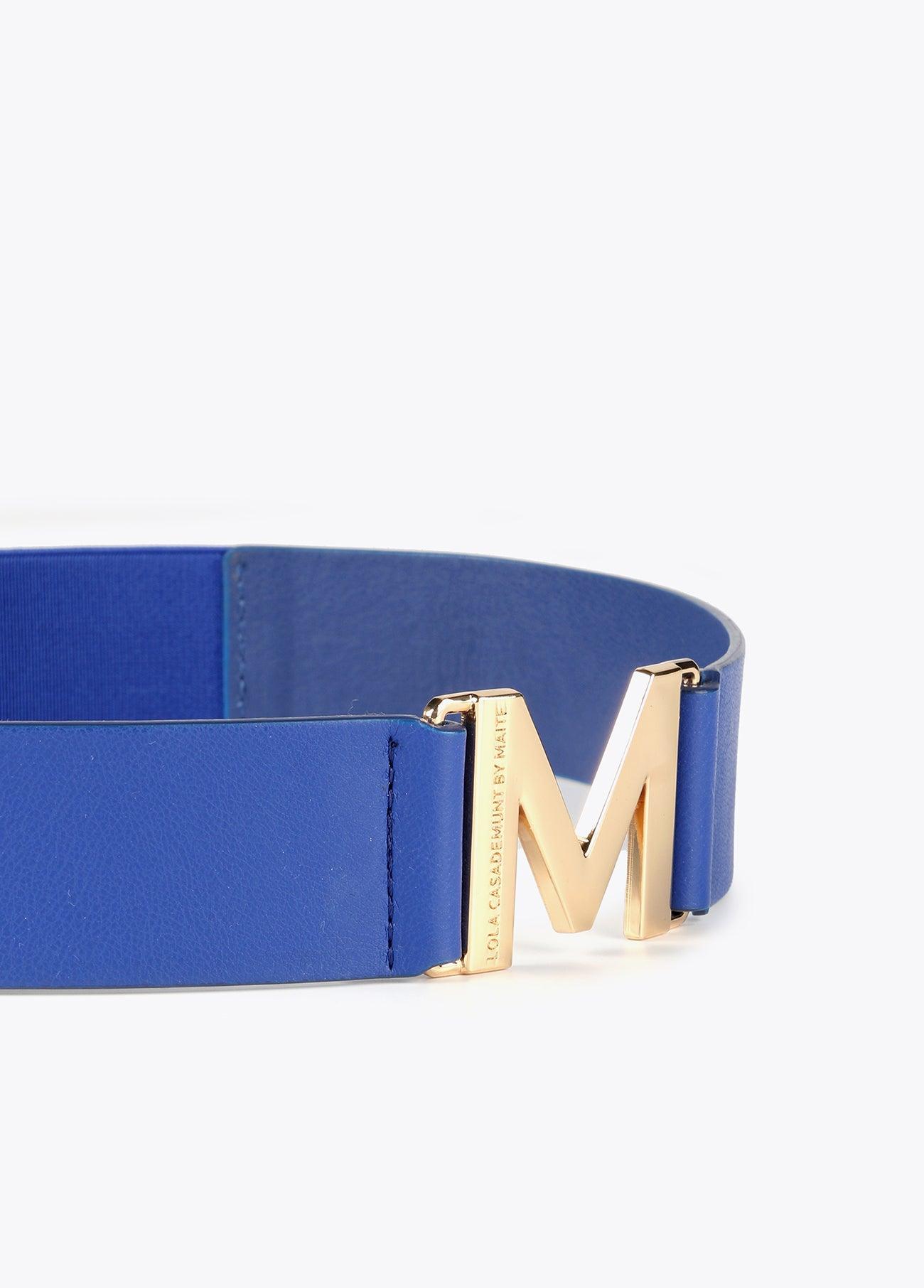 32407001-Reversible elastic belt-Blue