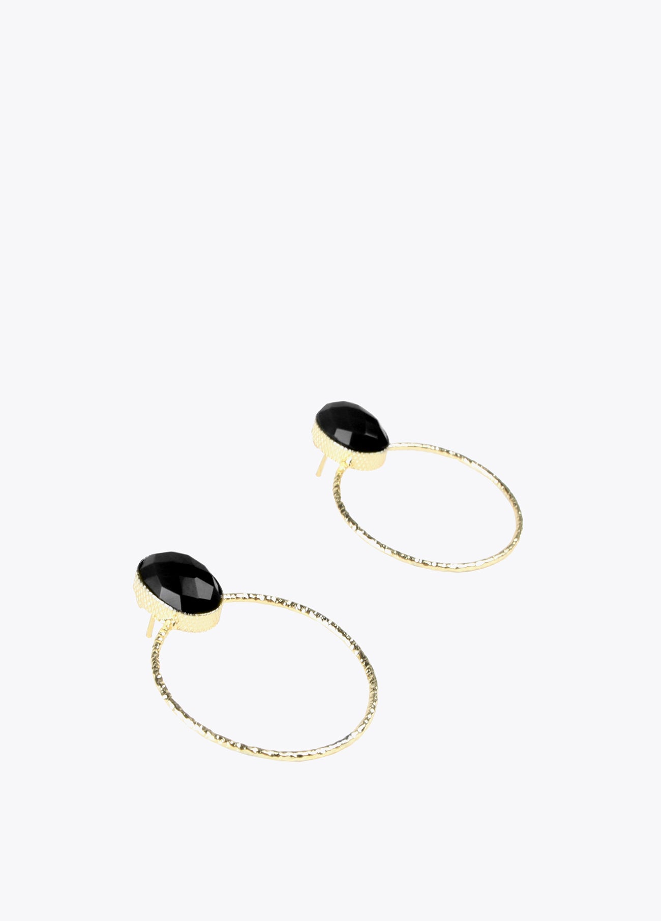 32410004-Hoop earrings-Black