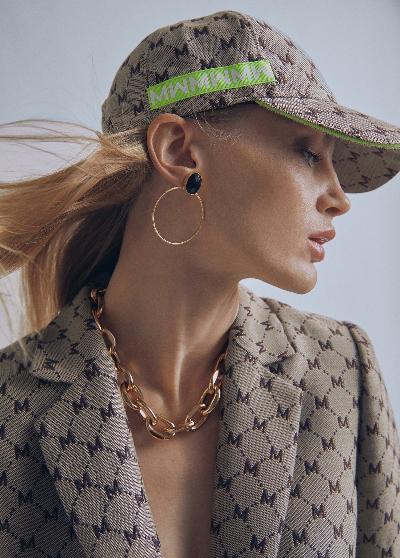 32410004-Hoop earrings-Black