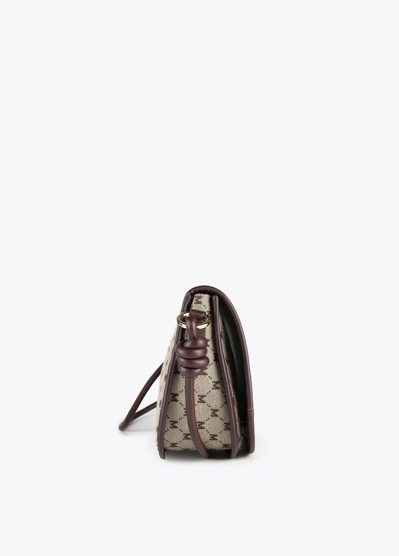 32427001-Crossbody bag with flap-Beige
