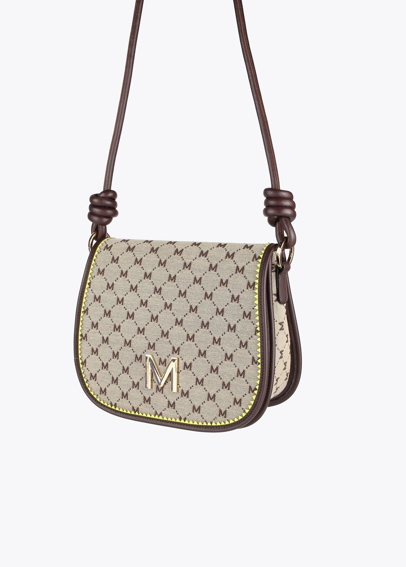 32427001-Crossbody bag with flap-Beige