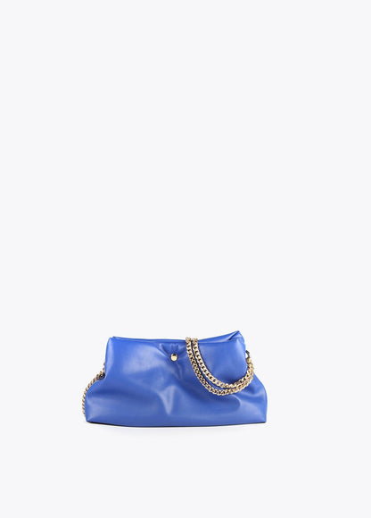 32427004-Mini quilted eco-leather shoulder bag-Blue