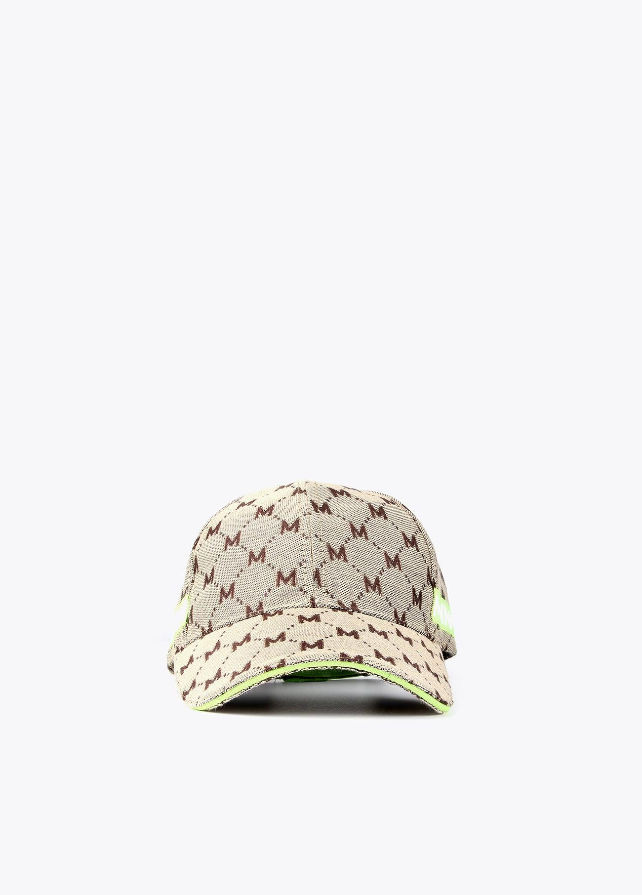 32451001-Neon detail logo cap-Beige