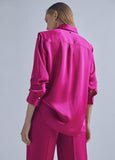 32460011-Basic satin shirt-Fuchsia
