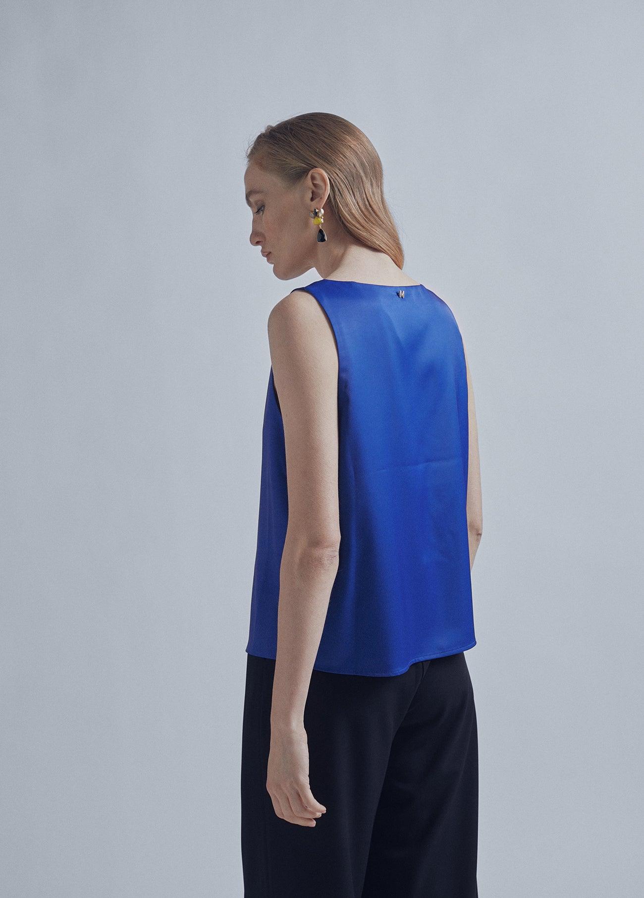 32460032-Strappy top-Blue