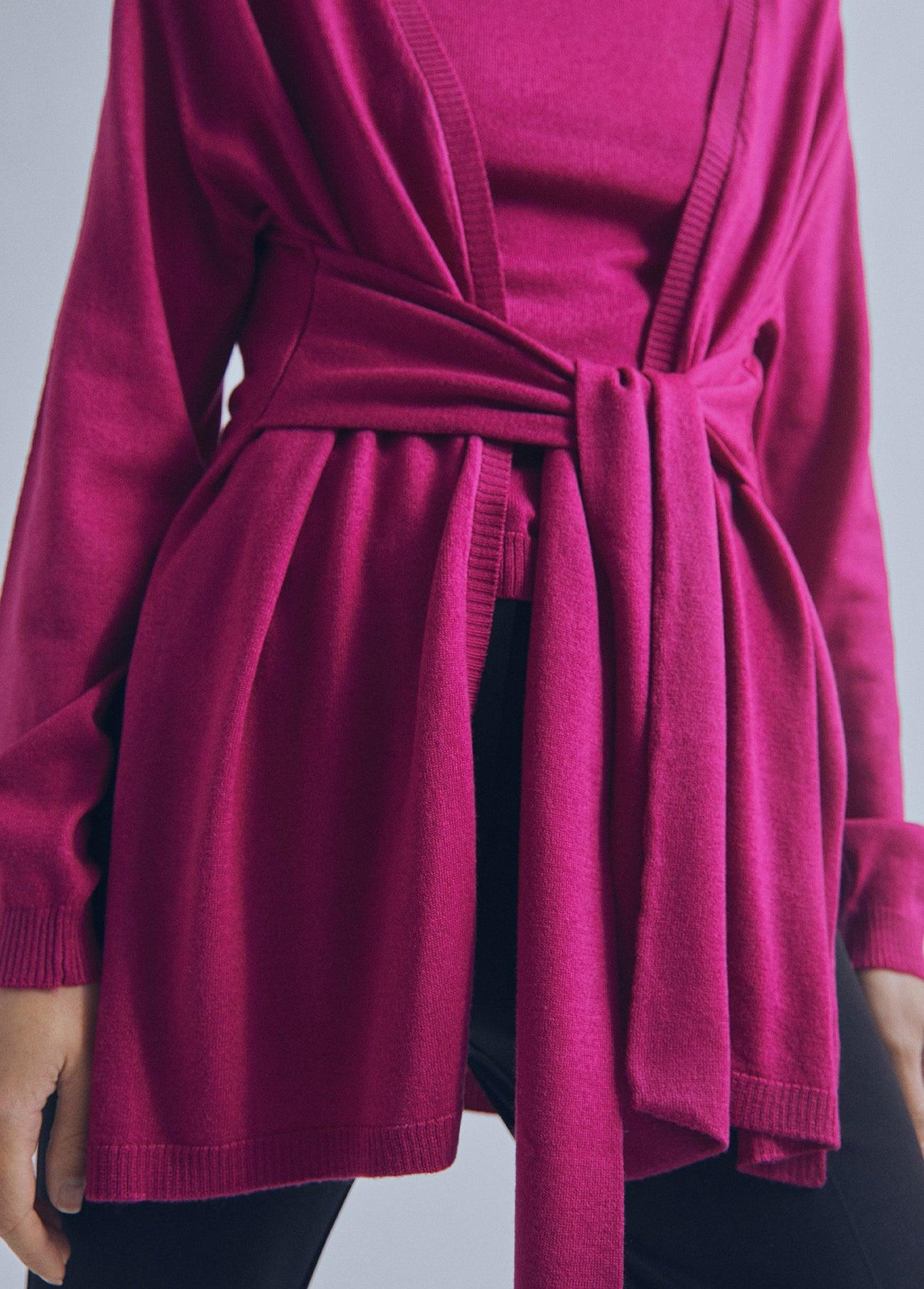 32461009-Bow dress-Mauve