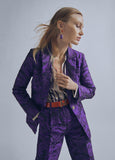 32463001-Jacquard blazer-Lilac