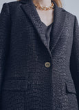 32463005-Textured blazer-Black