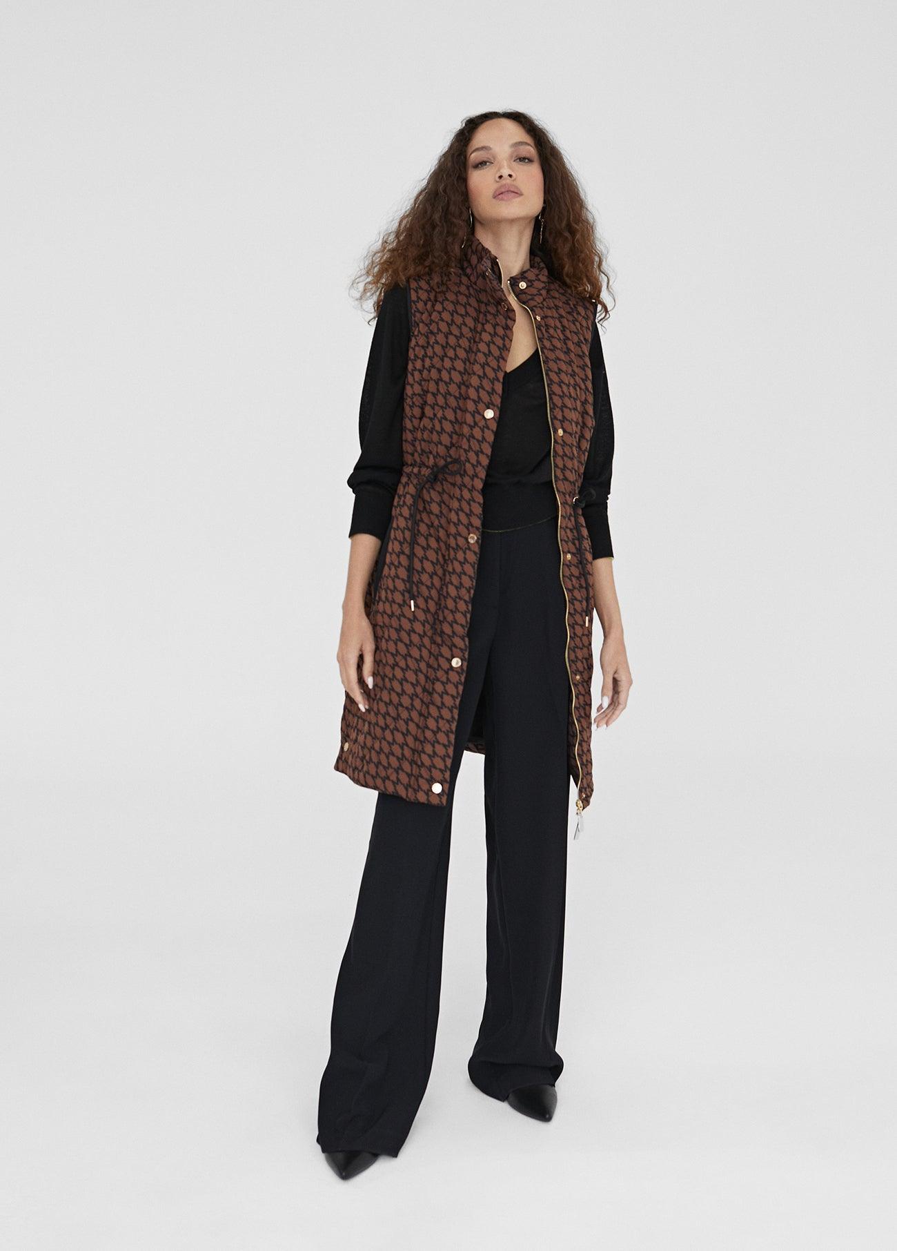 32464002-M gilet-Brown