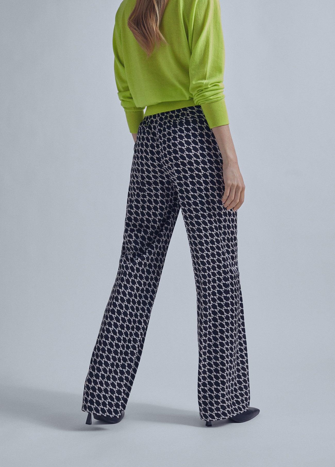 32467003-Flowing M trousers-Black