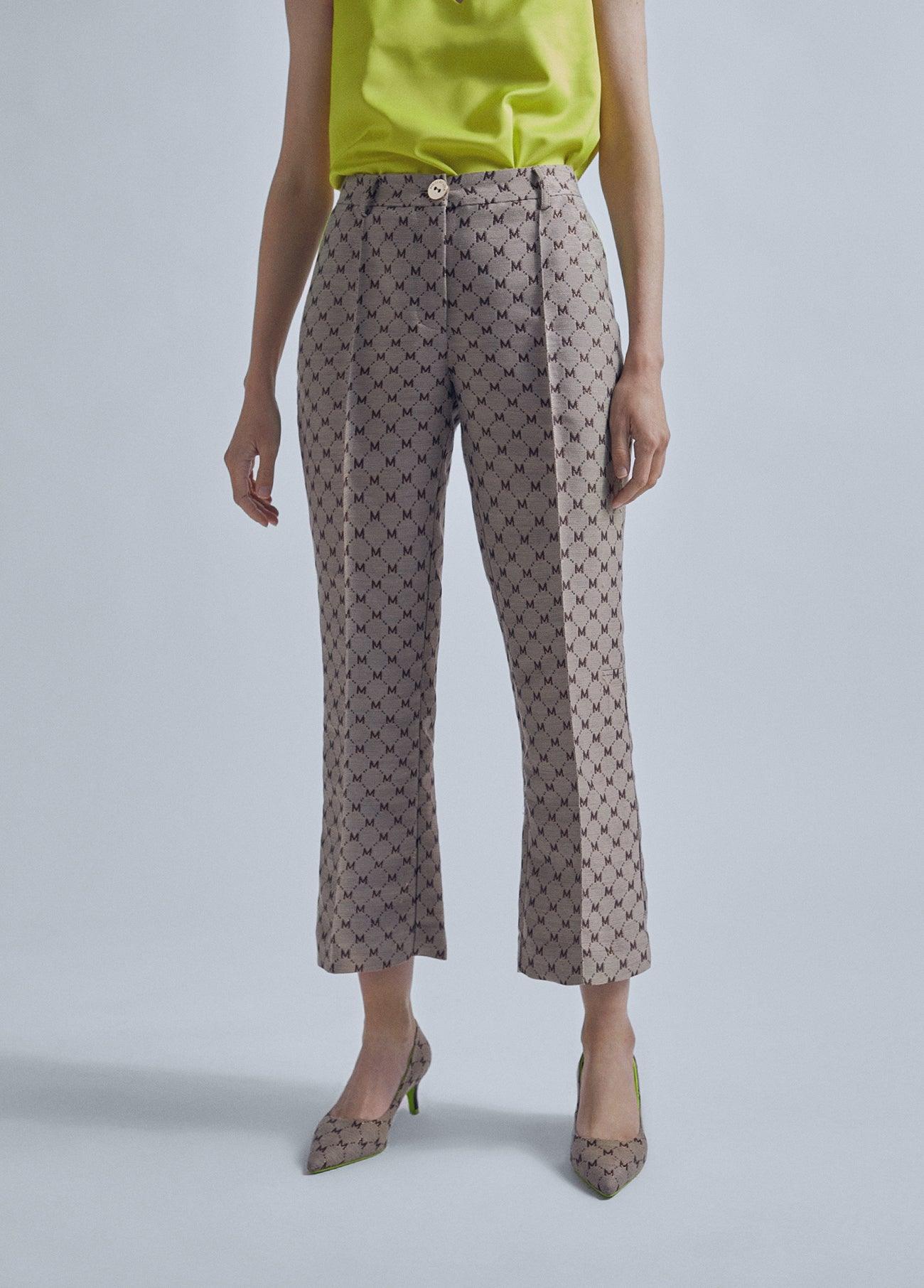 32467022-Kick flare logo trousers-Multi