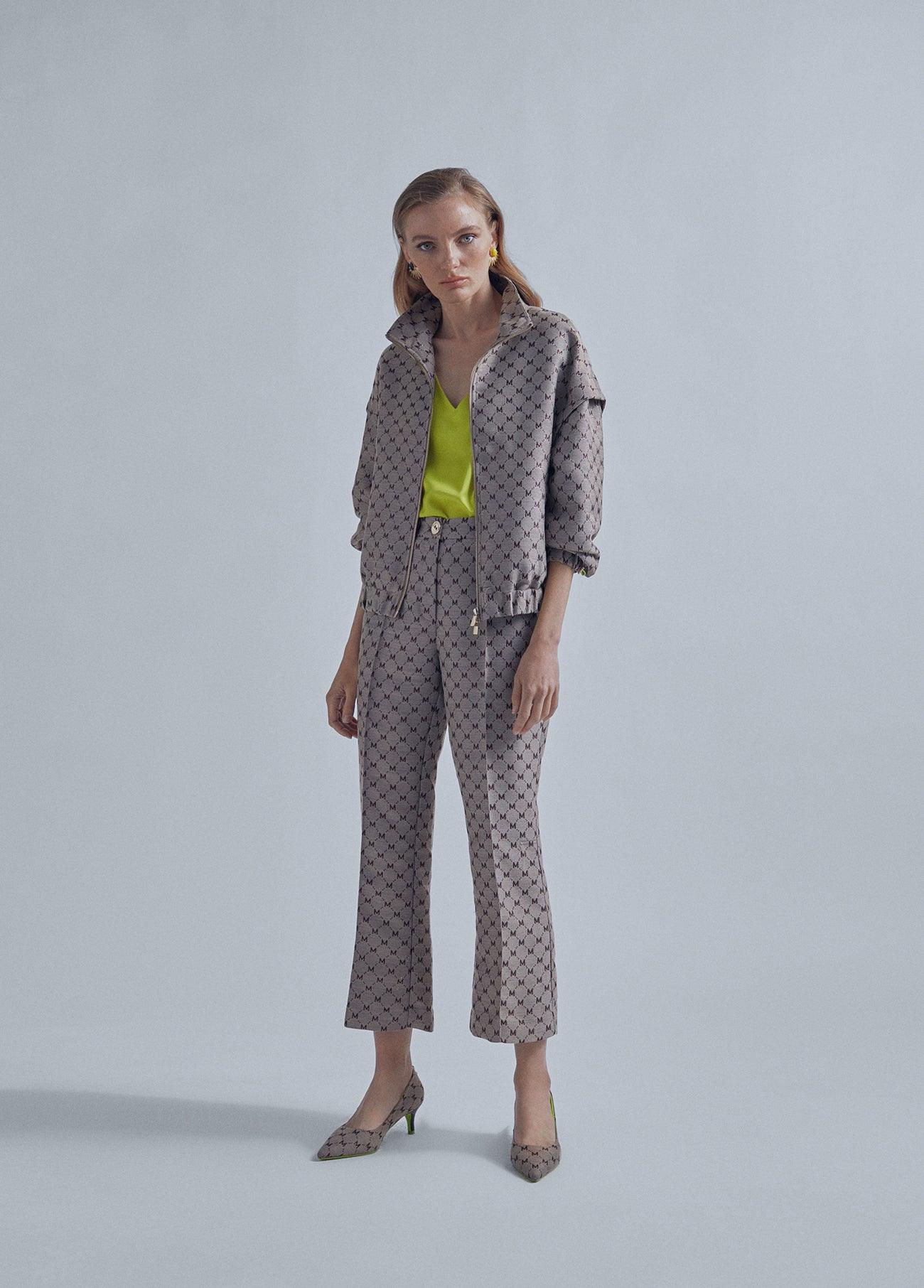 32467022-Kick flare logo trousers-Multi