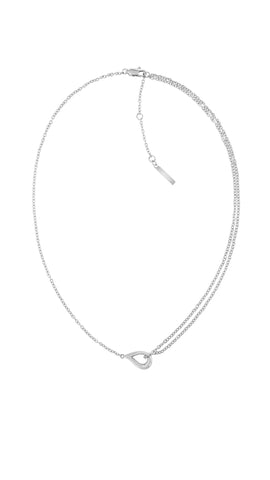 Calvin Klein Women Pendant Necklaces Sculptured Drops Family - 35000080