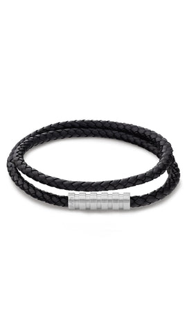 Calvin Klein Men Leather Bracelet Braided Bracelet Family - 35000093