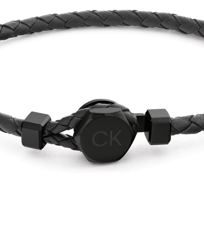 Calvin Klein Men Leather Bracelet Latch - 35000262