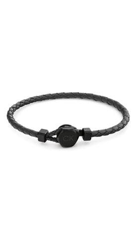 Calvin Klein Men Leather Bracelet Latch - 35000262