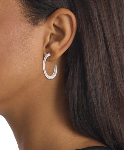 Calvin Klein Women Hoop Earrings Playful Organic Shapes - 35000346