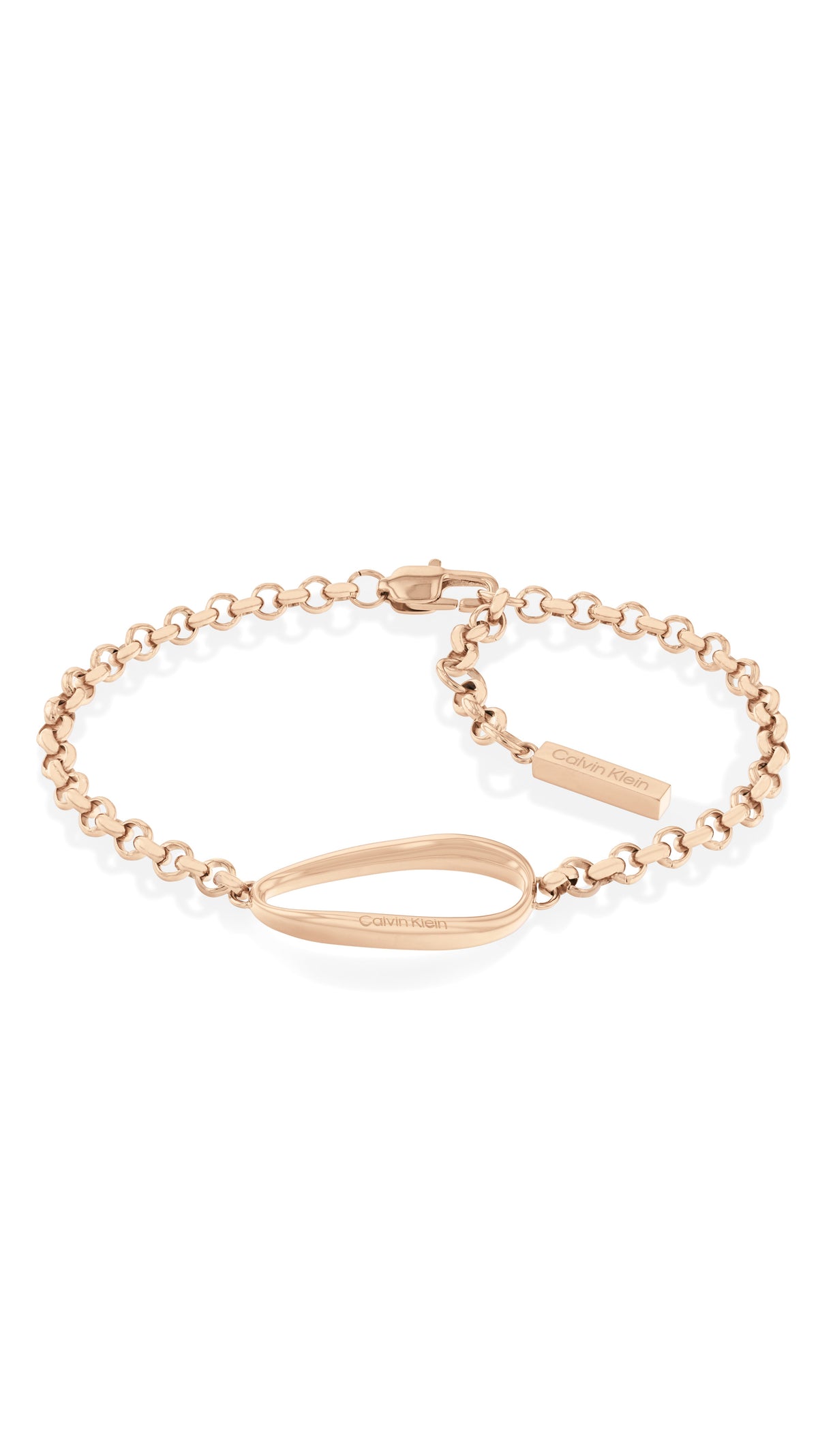 Calvin Klein Women Chain Bracelets Playful Organic Shapes - 35000359