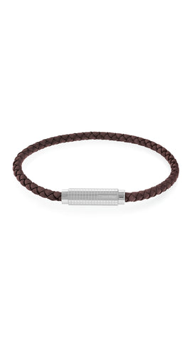 Calvin Klein Men Leather Bracelet Modern Grid - 35000583