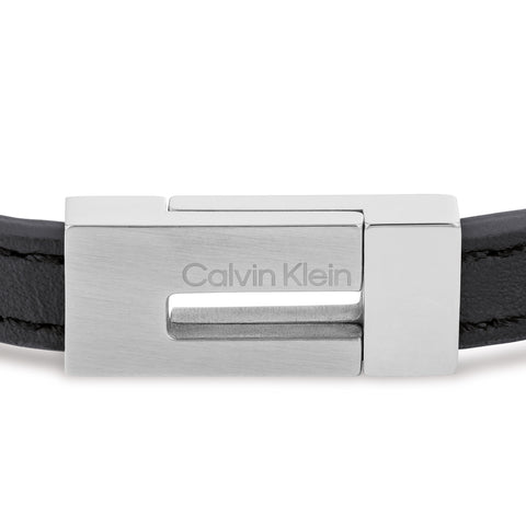 Calvin Klein Men Leather Bracelet Ck Exposed - 35100020