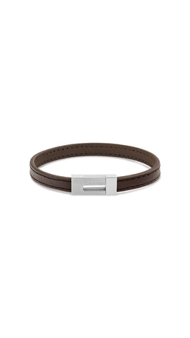 Calvin Klein Men Leather Bracelet Ck Exposed - 35100021