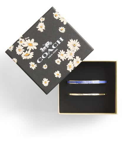 37469938RHO-Enamel Bracelet Boxed Set-BLUE