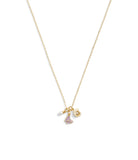 37469955GLD-Daisy Earrings & Necklace Set